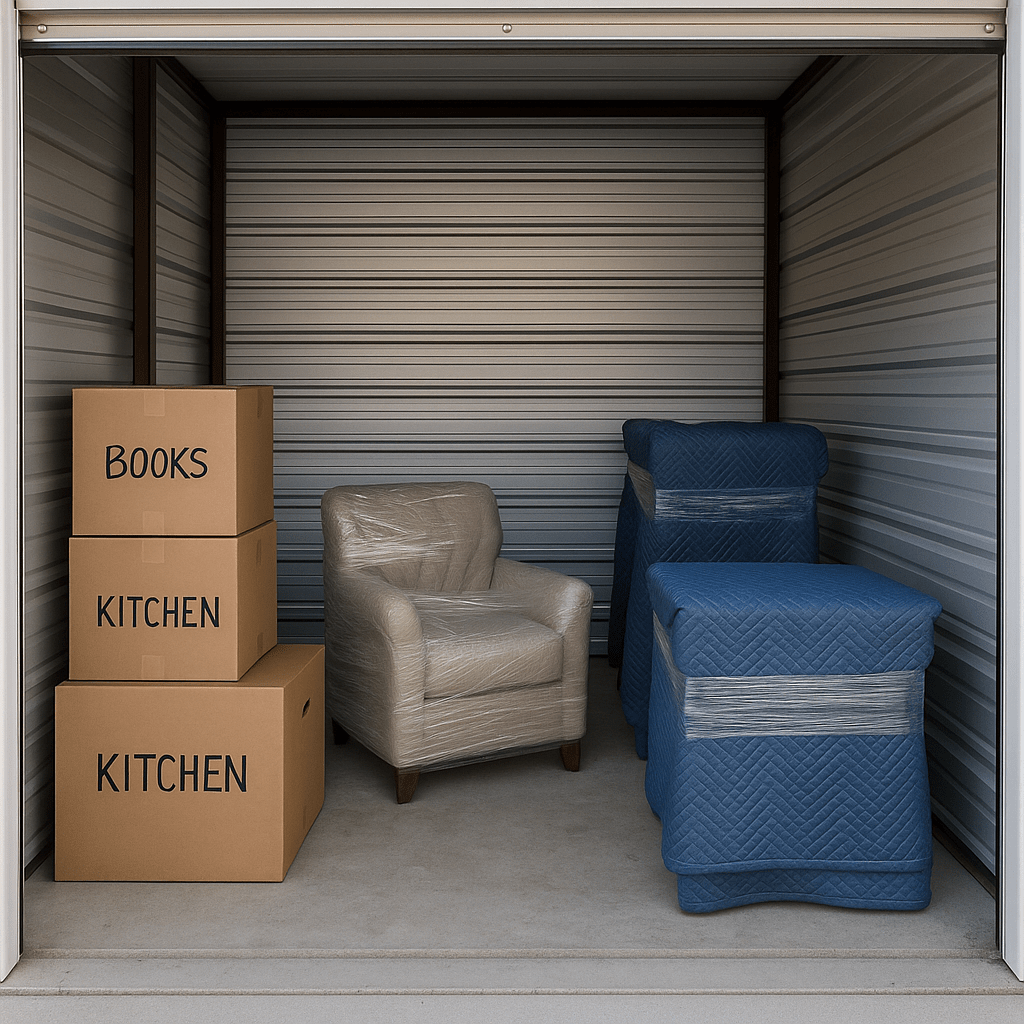moving out of storage dallas