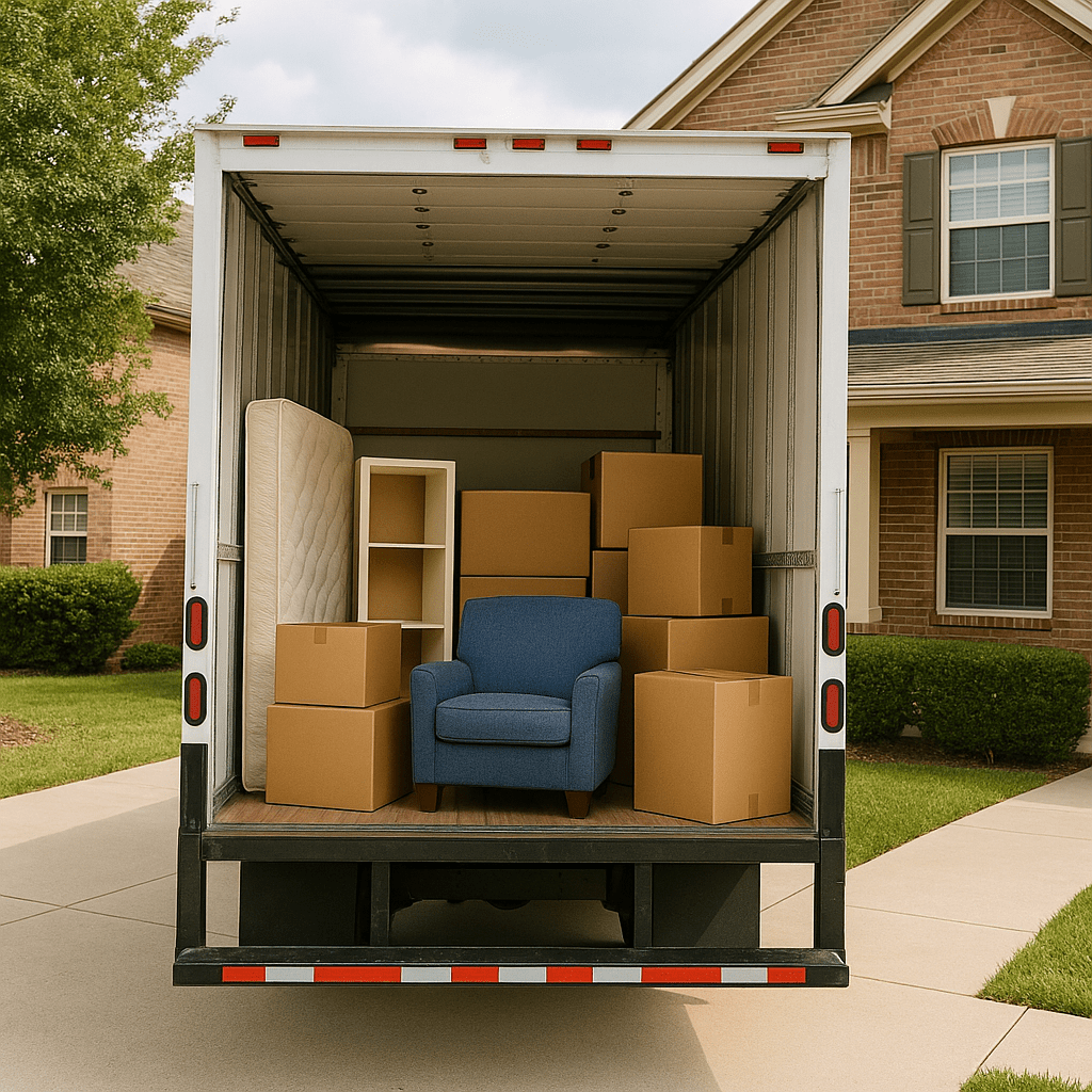dallas moving truck space