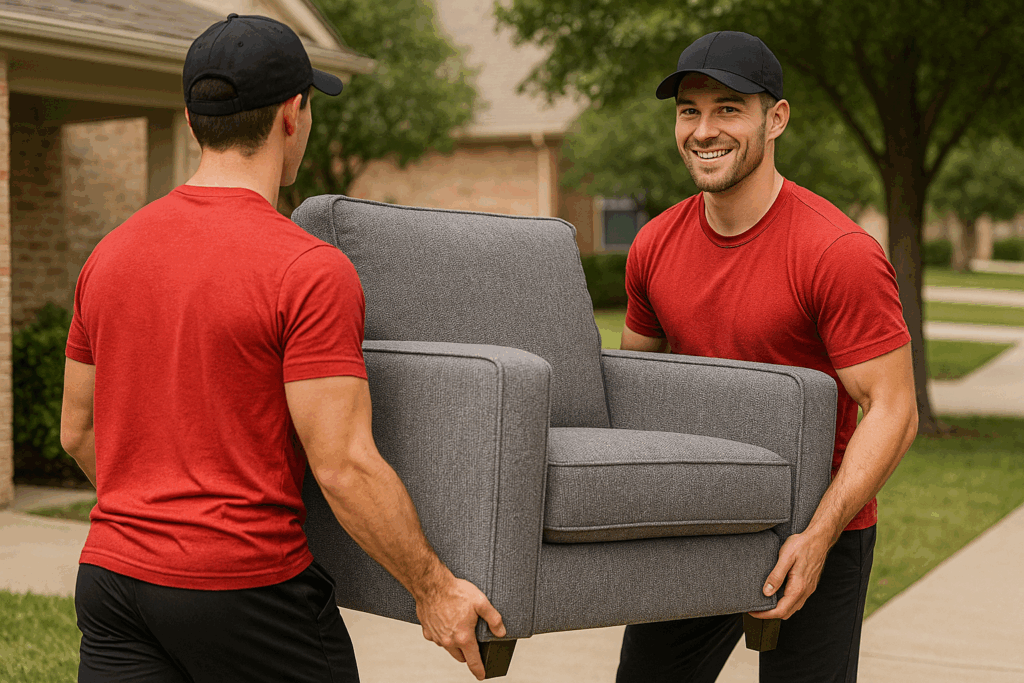 moving heavy furniture in dallas