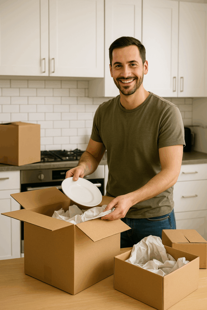 unpacking after a dallas move