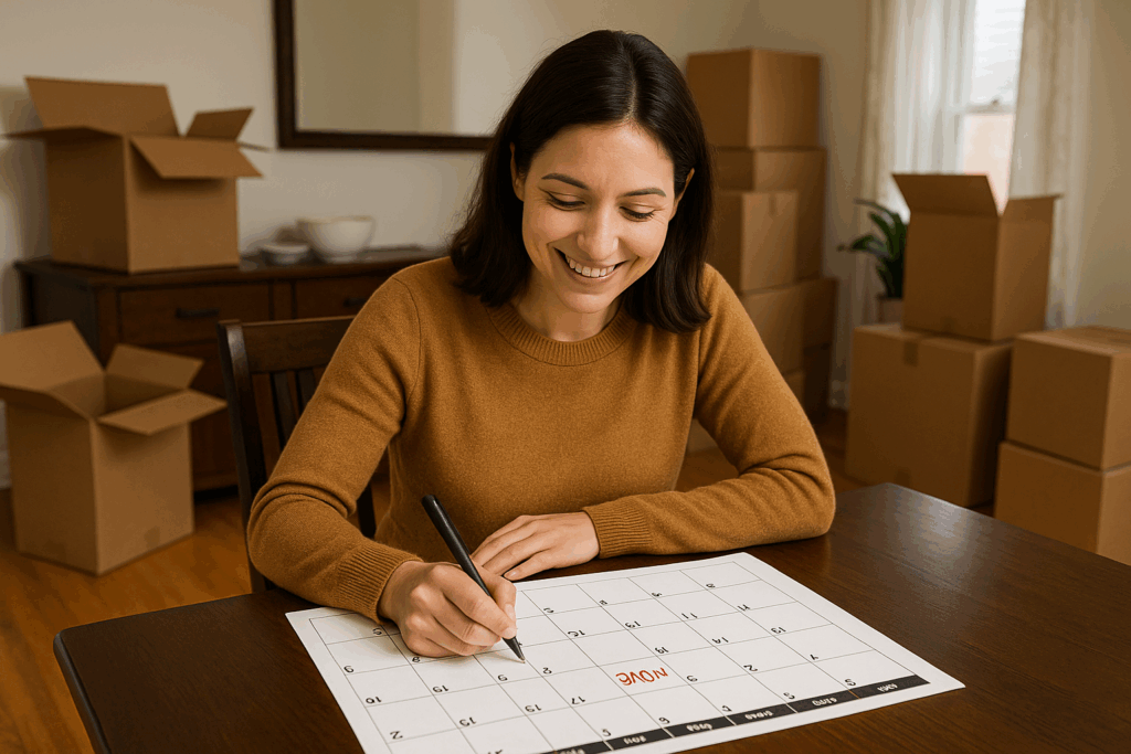 scheduling dallas movers